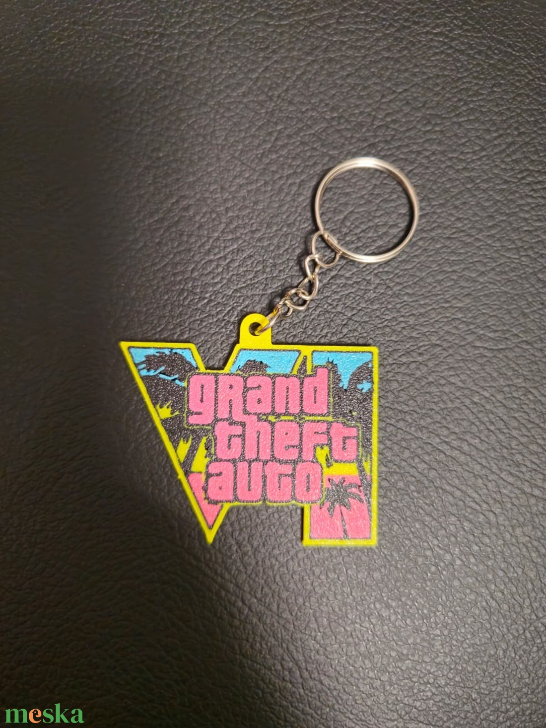 GTA6 kulcstartó - táska & tok - kulcstartó & táskadísz - kulcstartó - Meska.hu