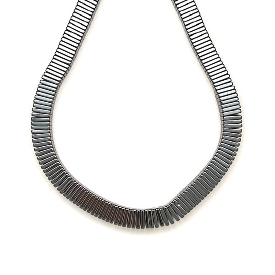 Hematit négyzet 6x1mm  ékszerkészítő alapanyag (füzér) - kellékek & szerszámok - ásvány alapanyag - ásványfüzér - Meska.hu