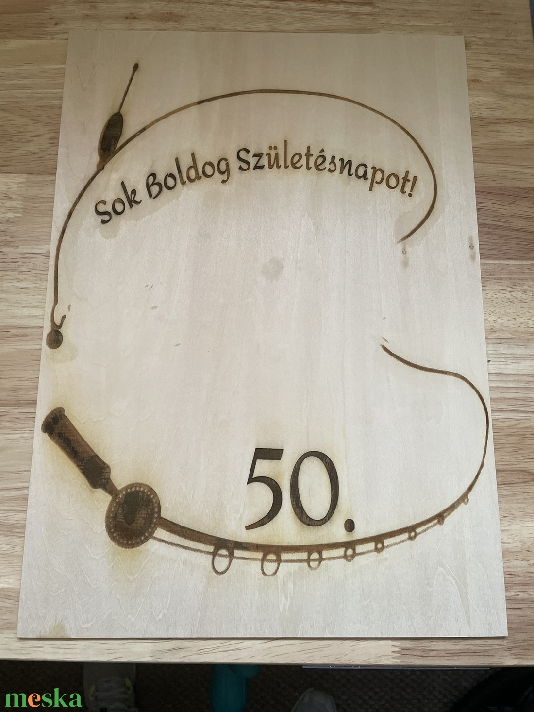 Egyedi, horgász témájú fa ajándéktábla születésnapra! - otthon & életmód - papír, írószer - ajándékozás kellékei - képeslap, üdvözlőlap - Meska.hu Egyedi, horgász témájú fa ajándéktábla születésnapra! - otthon & életmód - papír, írószer - ajándékozás kellékei - képeslap, üdvözlőlap - Meska.hu