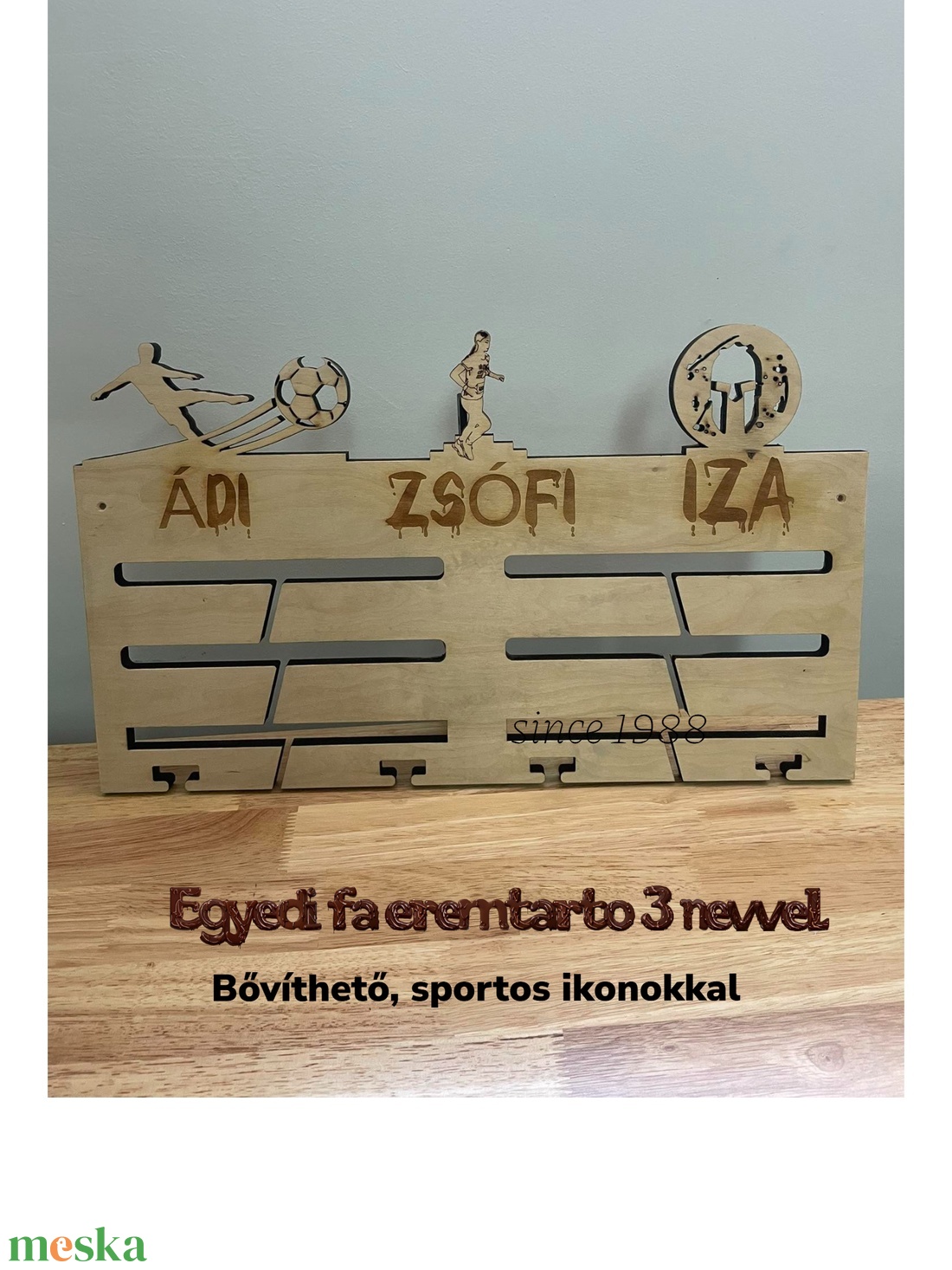 Egyedi, bővíthető fa éremtartó - művészet - sport relikviák - Meska.hu Egyedi, bővíthető fa éremtartó - művészet - sport relikviák - Meska.hu