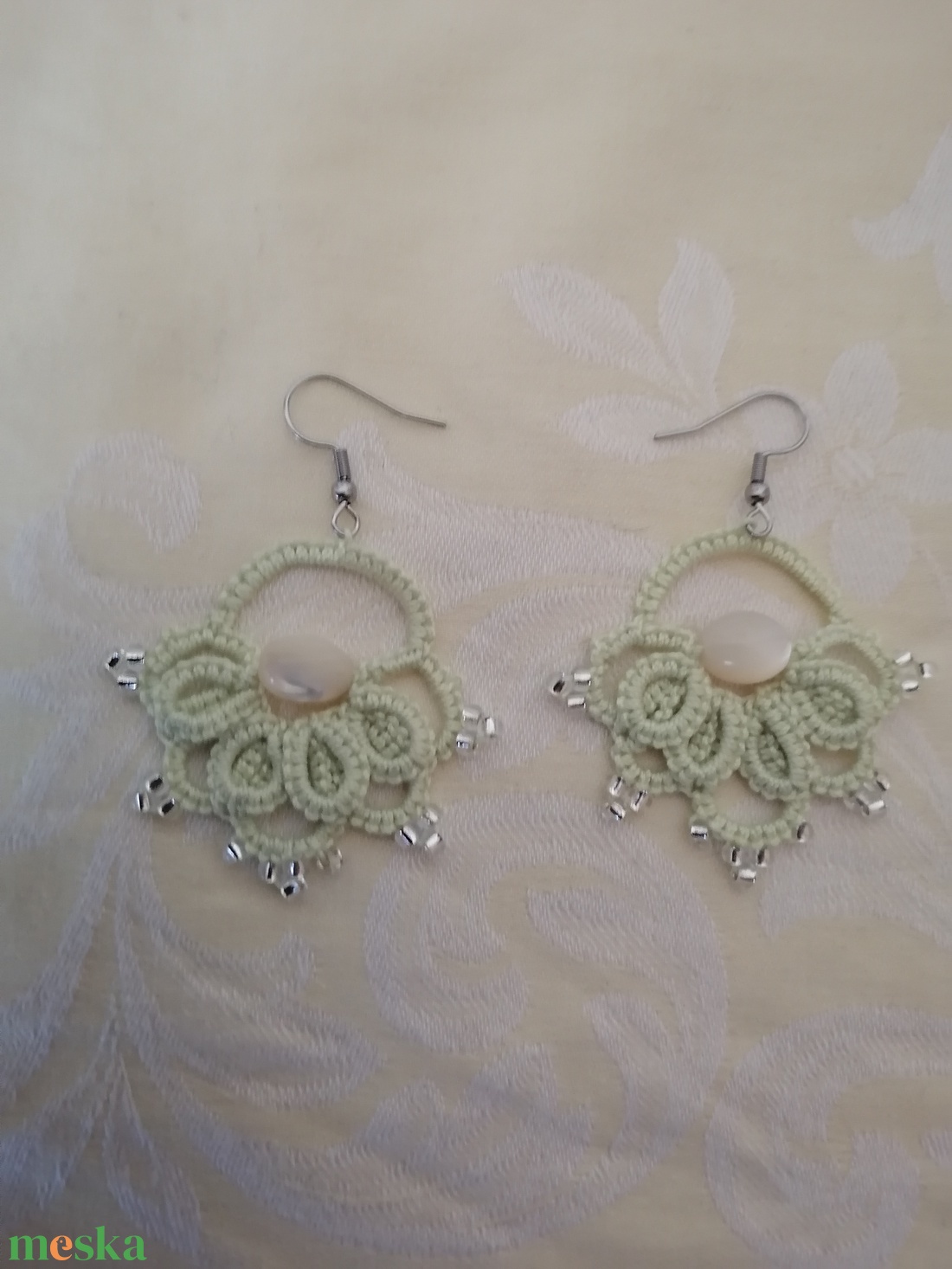 Fülbevaló  - ékszer - fülbevaló - lógó fülbevaló - Meska.hu