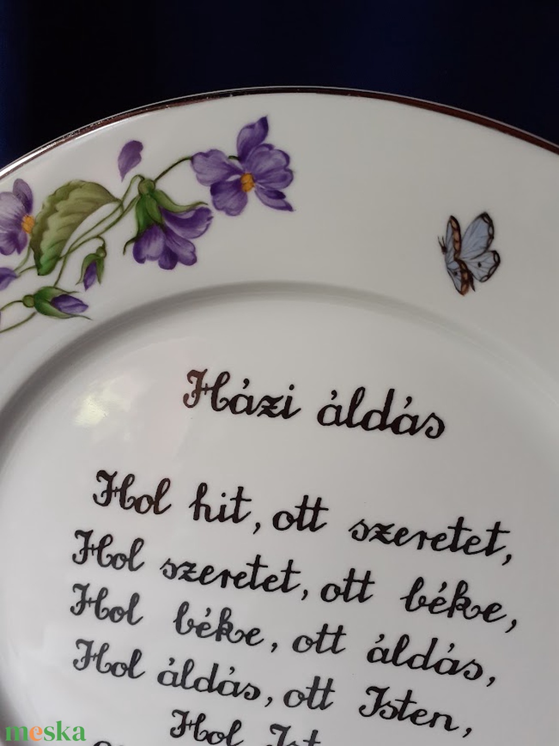 Házi áldás Ibolya - otthon & életmód - dekoráció - dísztárgy - Meska.hu