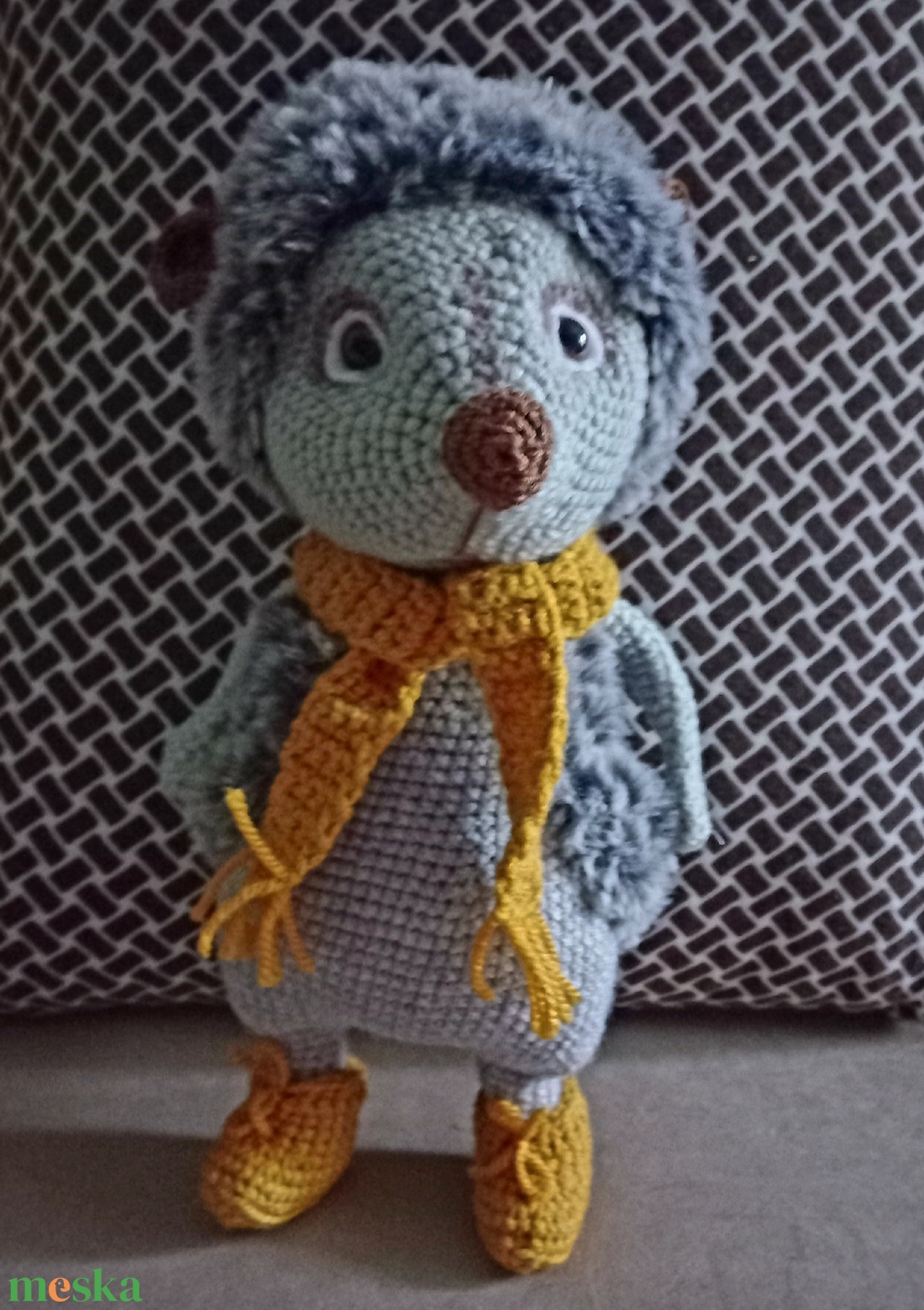 Sün Samu - játék & sport - plüssállat & játékfigura - süni - Meska.hu