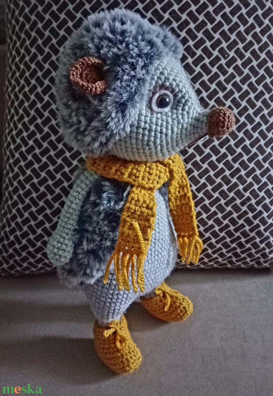 Sün Samu - játék & sport - plüssállat & játékfigura - süni - Meska.hu