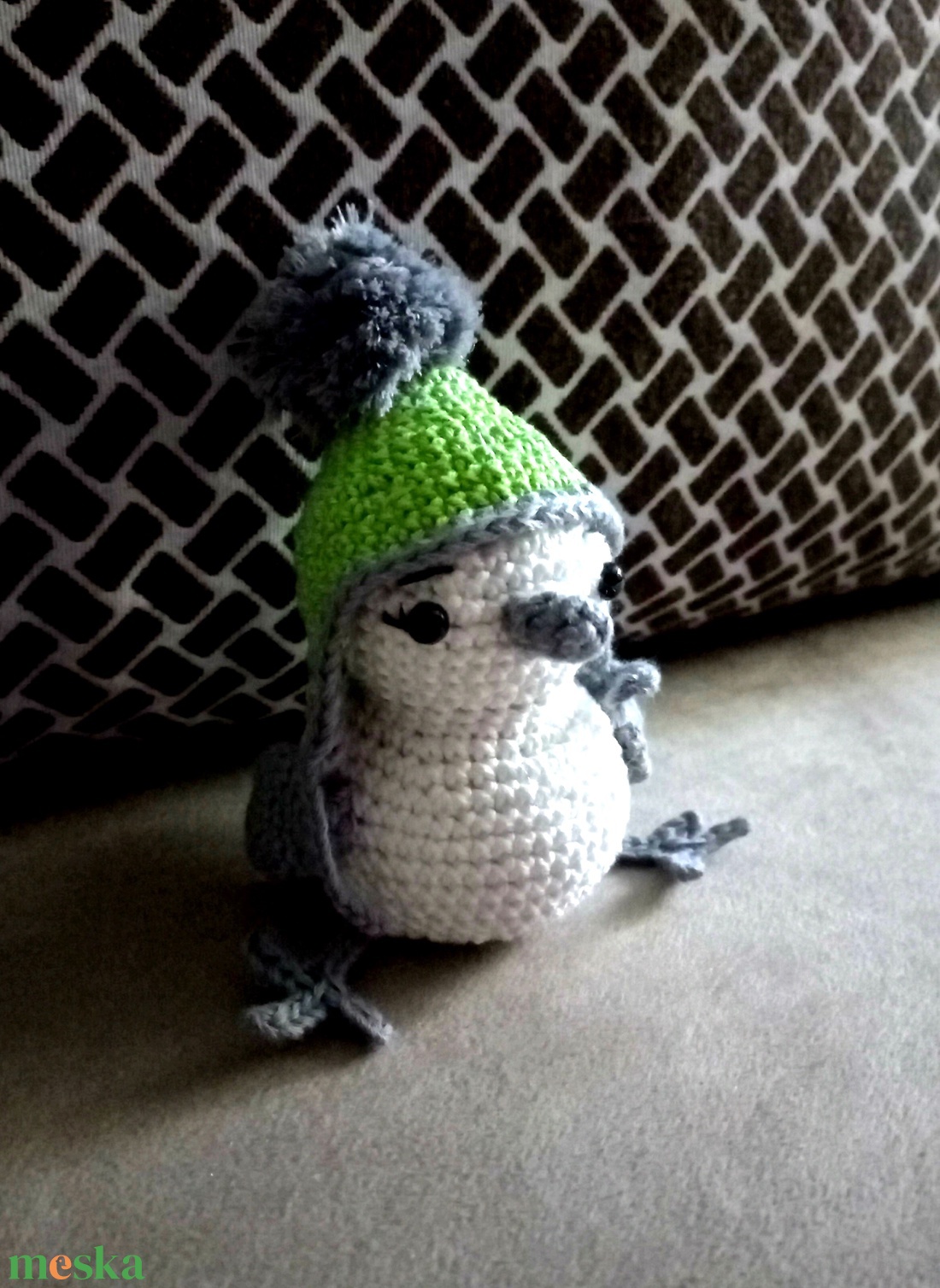 Hómadárka - játék & sport - plüssállat & játékfigura - madár - Meska.hu