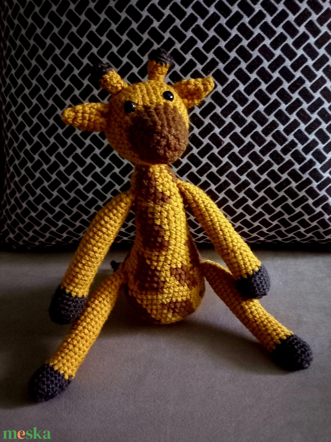 Katrin zsiráf - játék & sport - plüssállat & játékfigura - zsiráf - Meska.hu