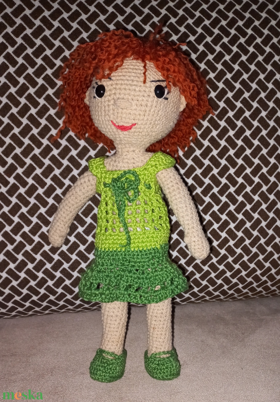 Dorka baba - játék & sport - baba & babaház - öltöztethető baba - Meska.hu