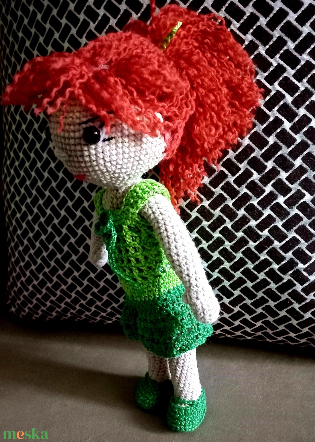 Dorka baba - játék & sport - baba & babaház - öltöztethető baba - Meska.hu