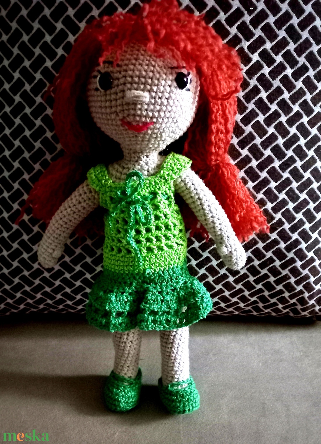 Dorka baba - játék & sport - baba & babaház - öltöztethető baba - Meska.hu