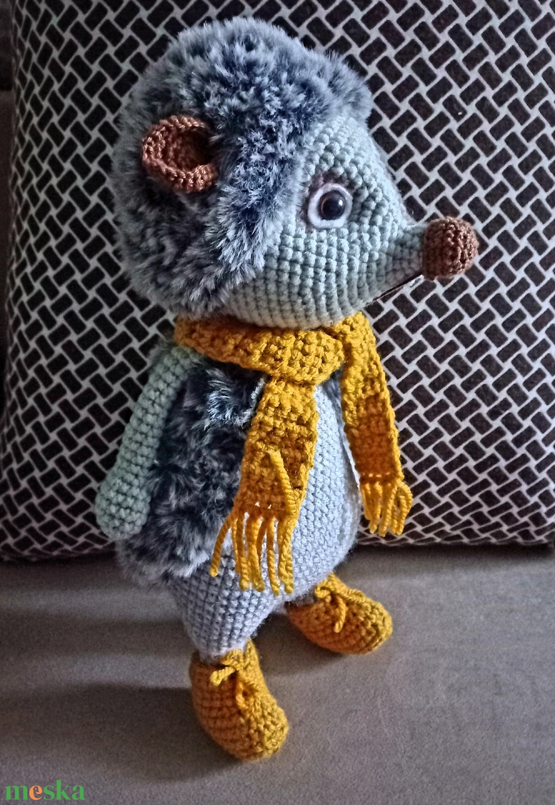 Sün Samu - játék & sport - plüssállat & játékfigura - süni - Meska.hu