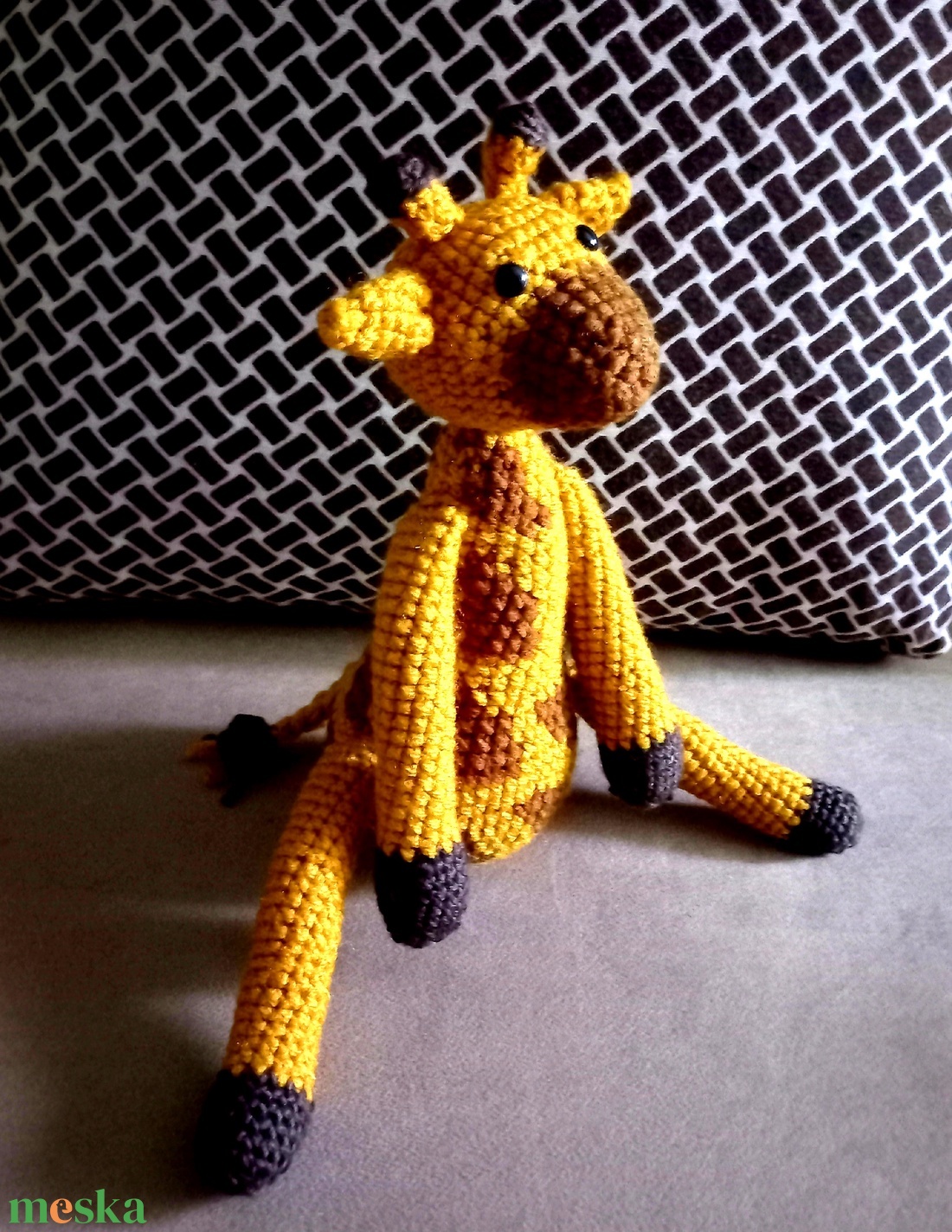 Zazi zsiráf - játék & sport - plüssállat & játékfigura - zsiráf - Meska.hu