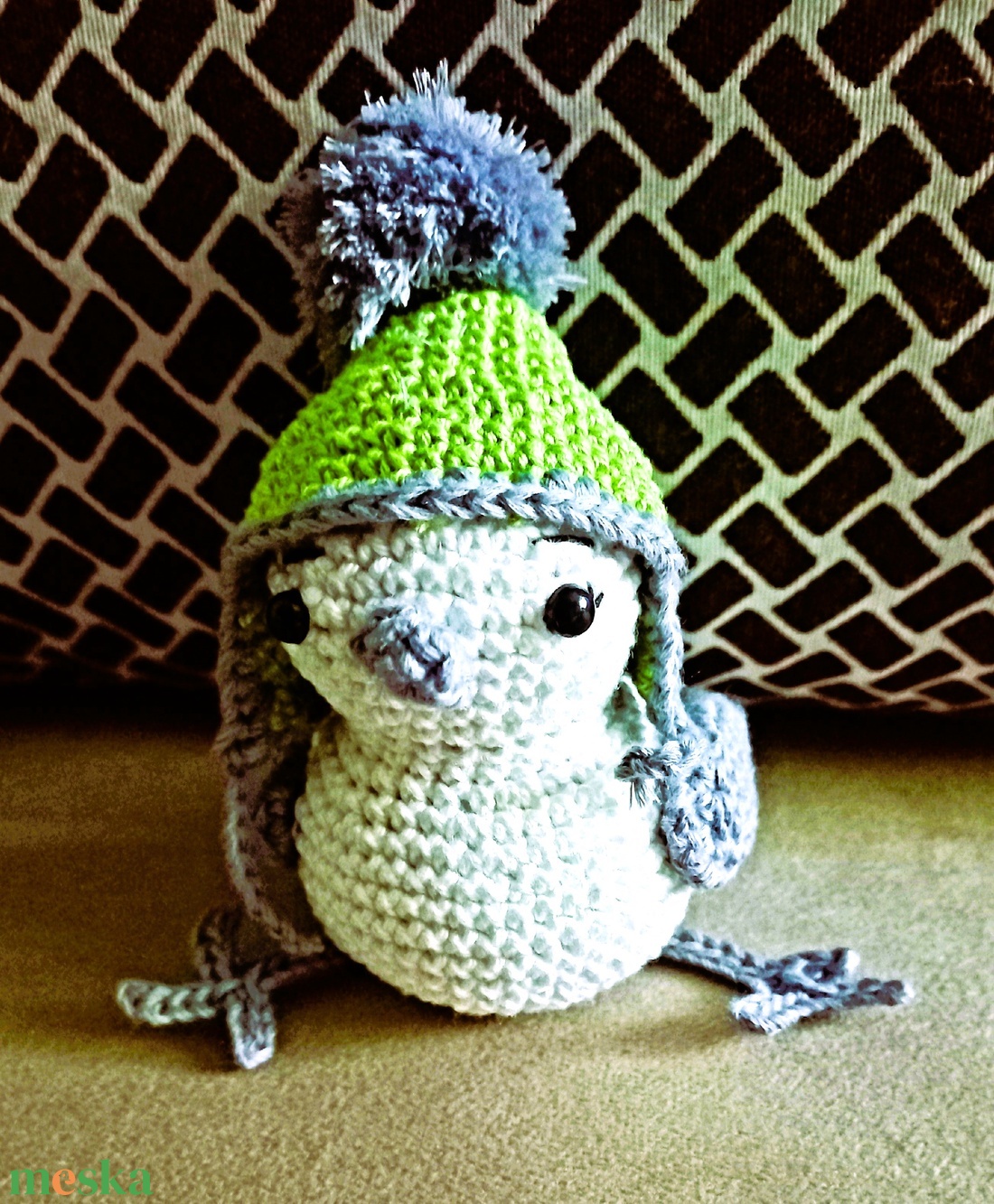 Hómadárka - játék & sport - plüssállat & játékfigura - madár - Meska.hu