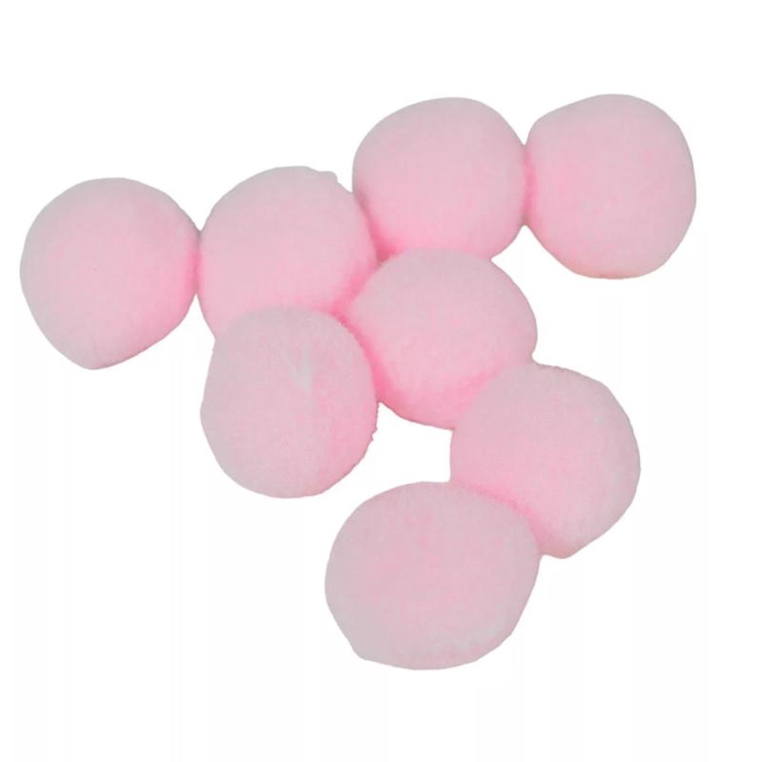 2 cm-es kashmir golyó 10 db-os kiszerelés - világos rózsaszín - kellékek & szerszámok - dekorációs kellékek - egyéb kellékek - Meska.hu