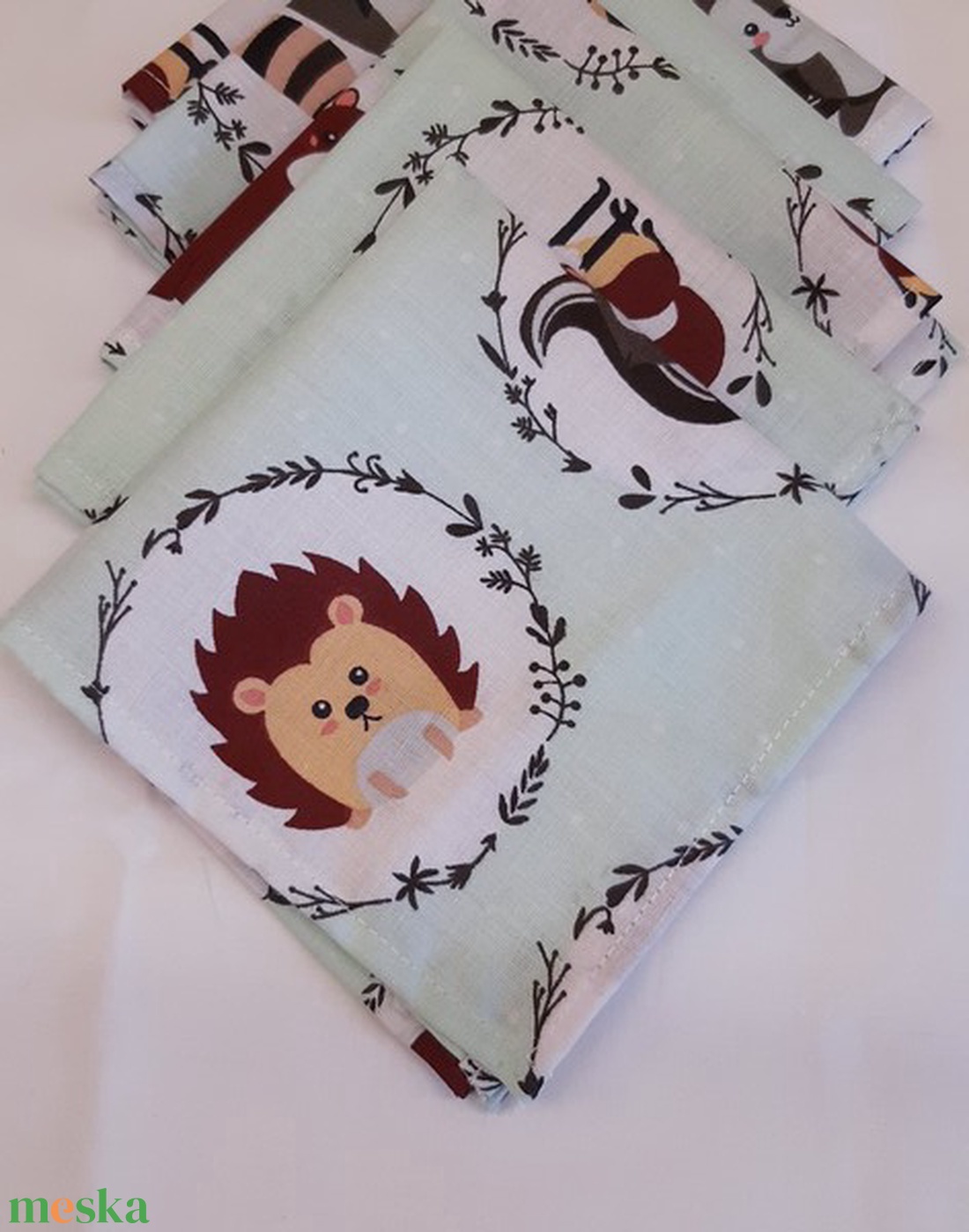 NOWASTE! Textil szalvéta  4 db - otthon & életmód - konyhafelszerelés, tálalás - konyhai textil - szalvéta - Meska.hu