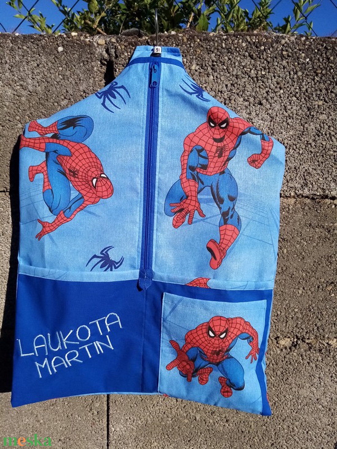  Ovis zsák  pókember - játék & sport - ovis felszerelés - ovis zsák - Meska.hu