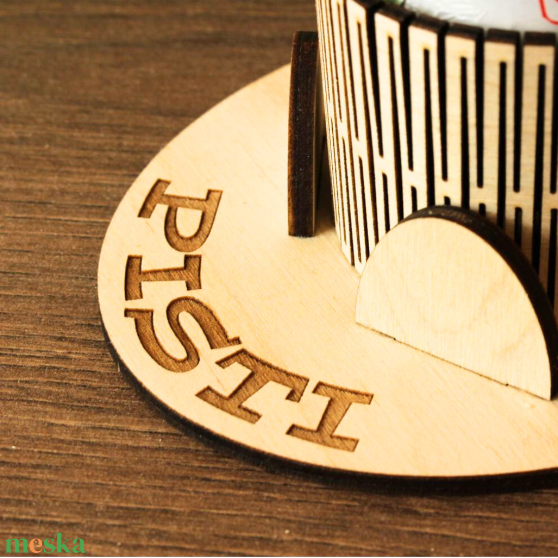 Neves nyuszis ajándék - otthon & életmód - dekoráció - asztal és polc dekoráció - dekorációs tál, tartó - Meska.hu