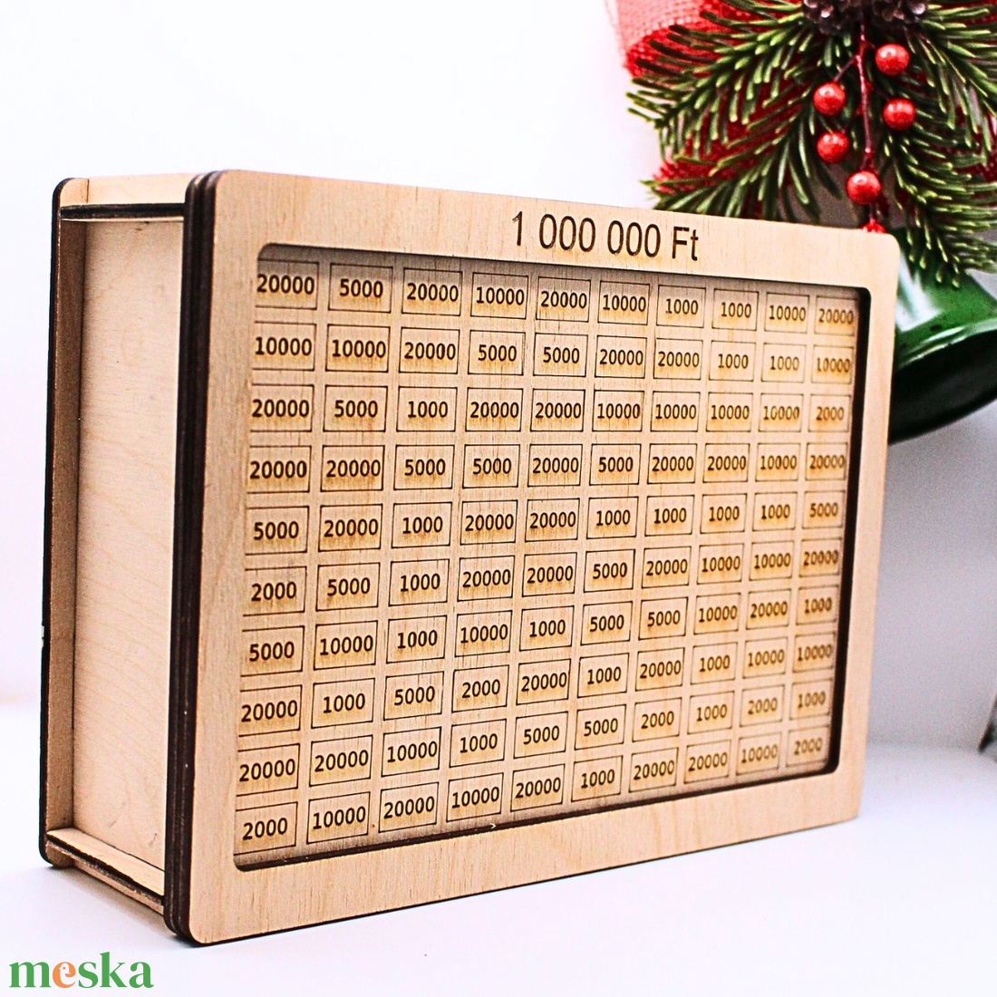 Első millióm persely - otthon & életmód - dekoráció - asztal és polc dekoráció - persely - Meska.hu