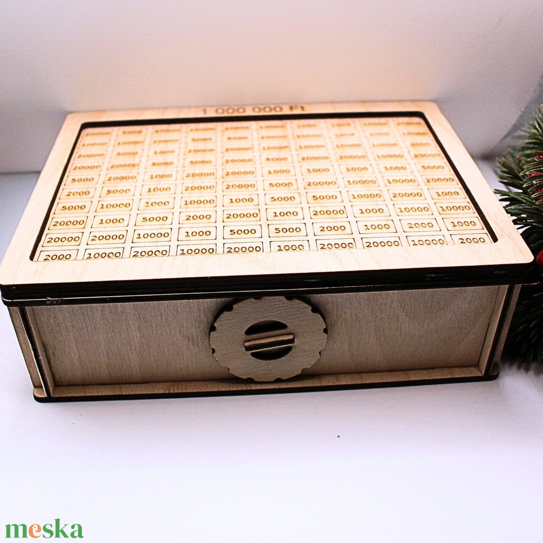 Első millióm persely - otthon & életmód - dekoráció - asztal és polc dekoráció - persely - Meska.hu