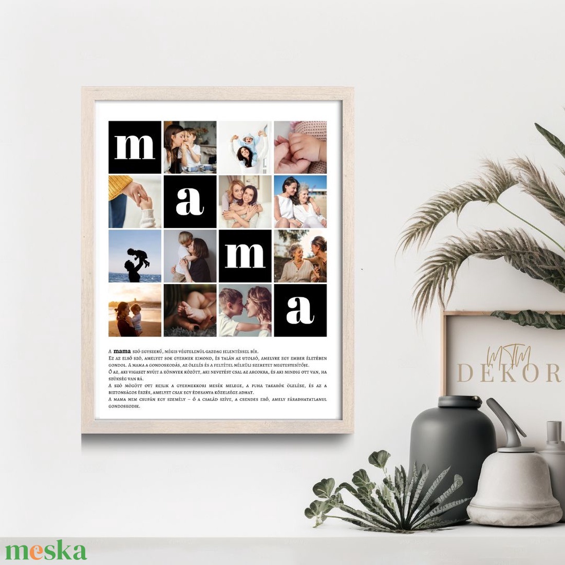 Anyák napi fényképes ajándék / Anya / Mama / Fényképes ajándék / Anyák napja - művészet - grafika & illusztráció - digitális - Meska.hu