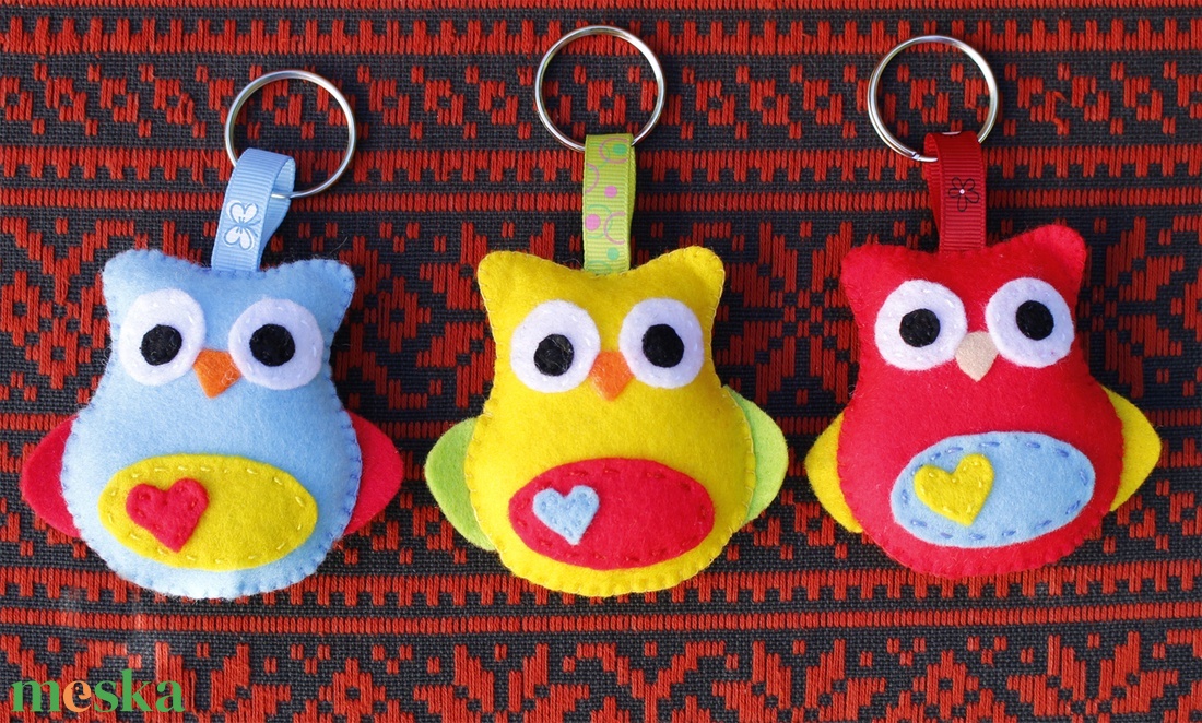 Bagoly (Filc baglyos kulcstartók) - táska & tok - kulcstartó & táskadísz - kulcstartó - Meska.hu Bagoly (Filc baglyos kulcstartók) - táska & tok - kulcstartó & táskadísz - kulcstartó - Meska.hu