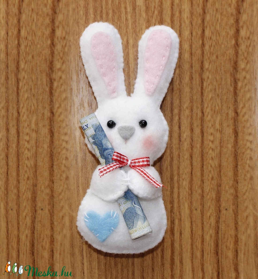 filc nyuszi ( pénzes nyuszikák) -  - Meska.hu