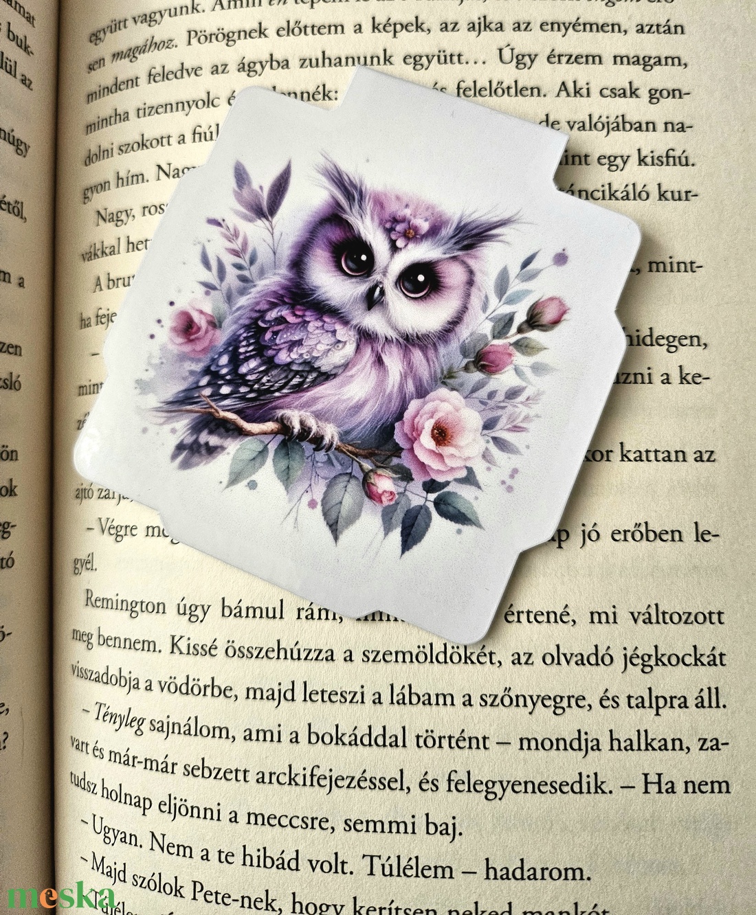 Mágneses könyvjelző - könyv & zene - könyvjelző - Meska.hu