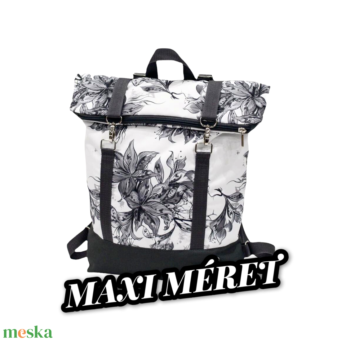 M-BAG PLUS ,vízhatlan női hátizsák /52A/ - táska & tok - hátizsák - roll top hátizsák - Meska.hu