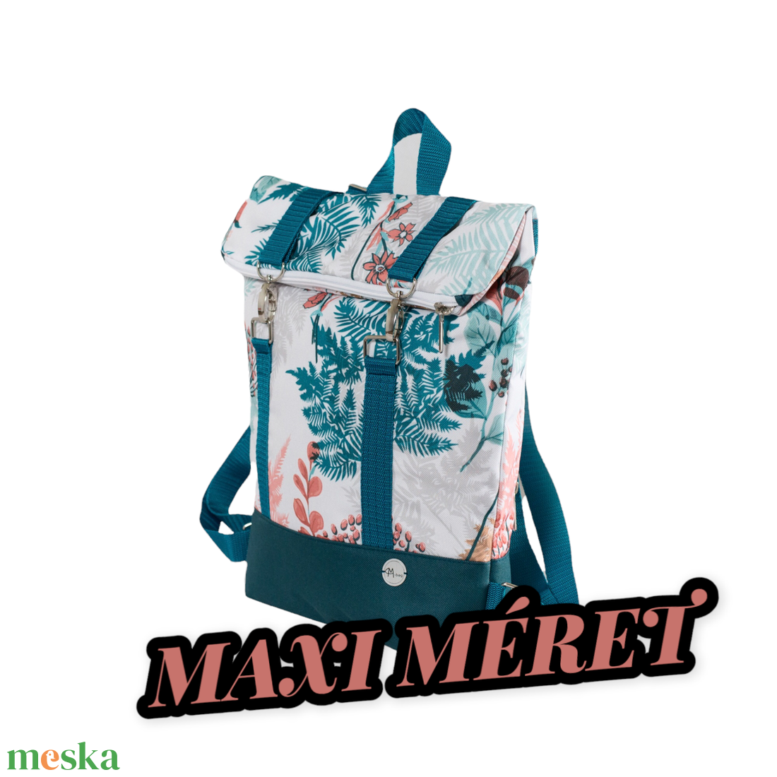 M-BAG PLUS ,vízhatlan női hátizsák /29SM/ - táska & tok - hátizsák - roll top hátizsák - Meska.hu