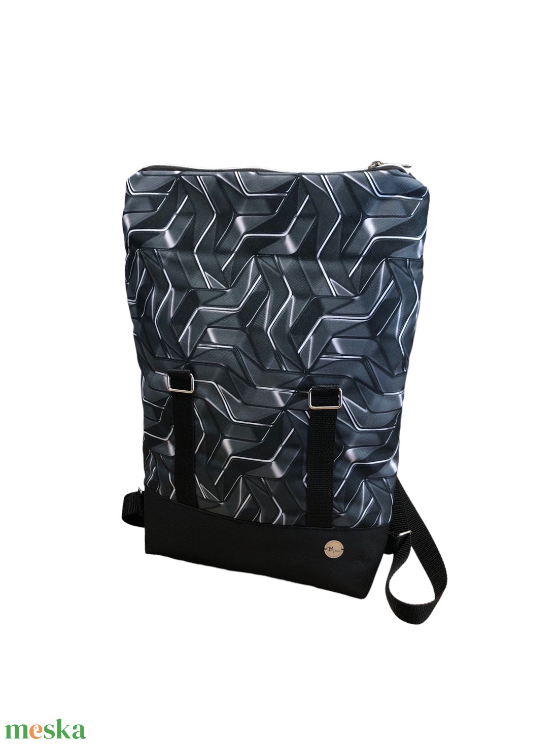 ÚJ MINTA!!! M-BAG/88F/ vízhatlan női hátizsák  - táska & tok - hátizsák - roll top hátizsák - Meska.hu