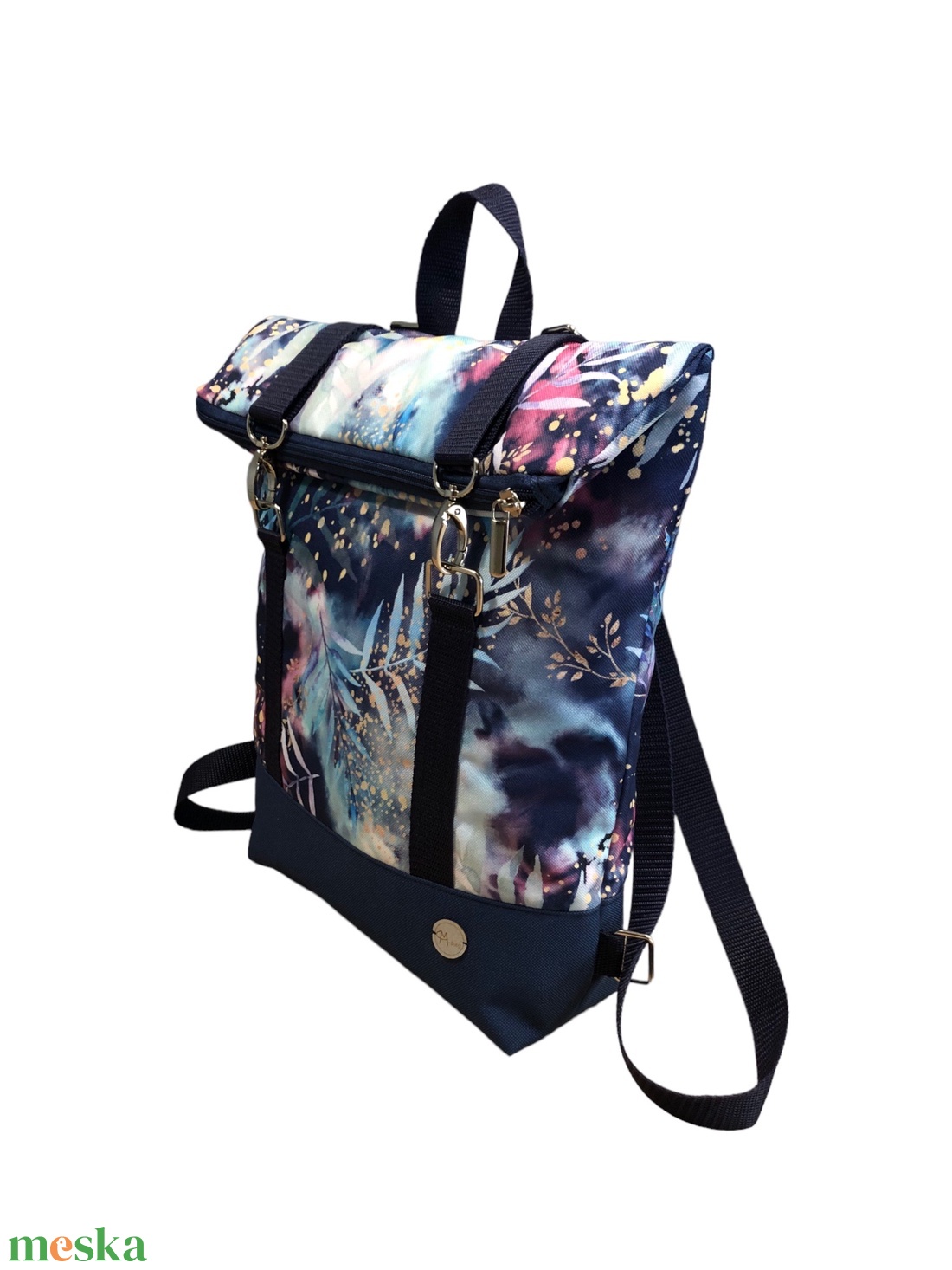 M-BAG, a vízhatlan női hátizsák /77N/ - táska & tok - hátizsák - roll top hátizsák - Meska.hu