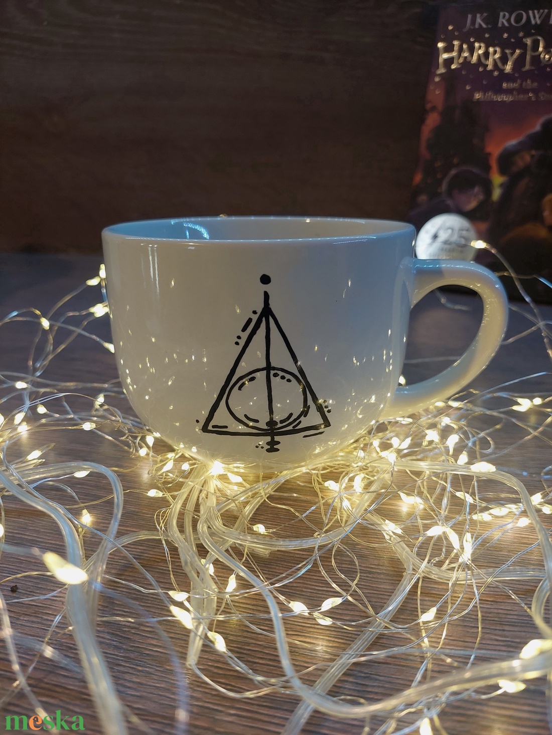 Harry Potter Halál Ereklyéi bögre - otthon & életmód - konyhafelszerelés, tálalás - tálalás - bögre & csésze - Meska.hu