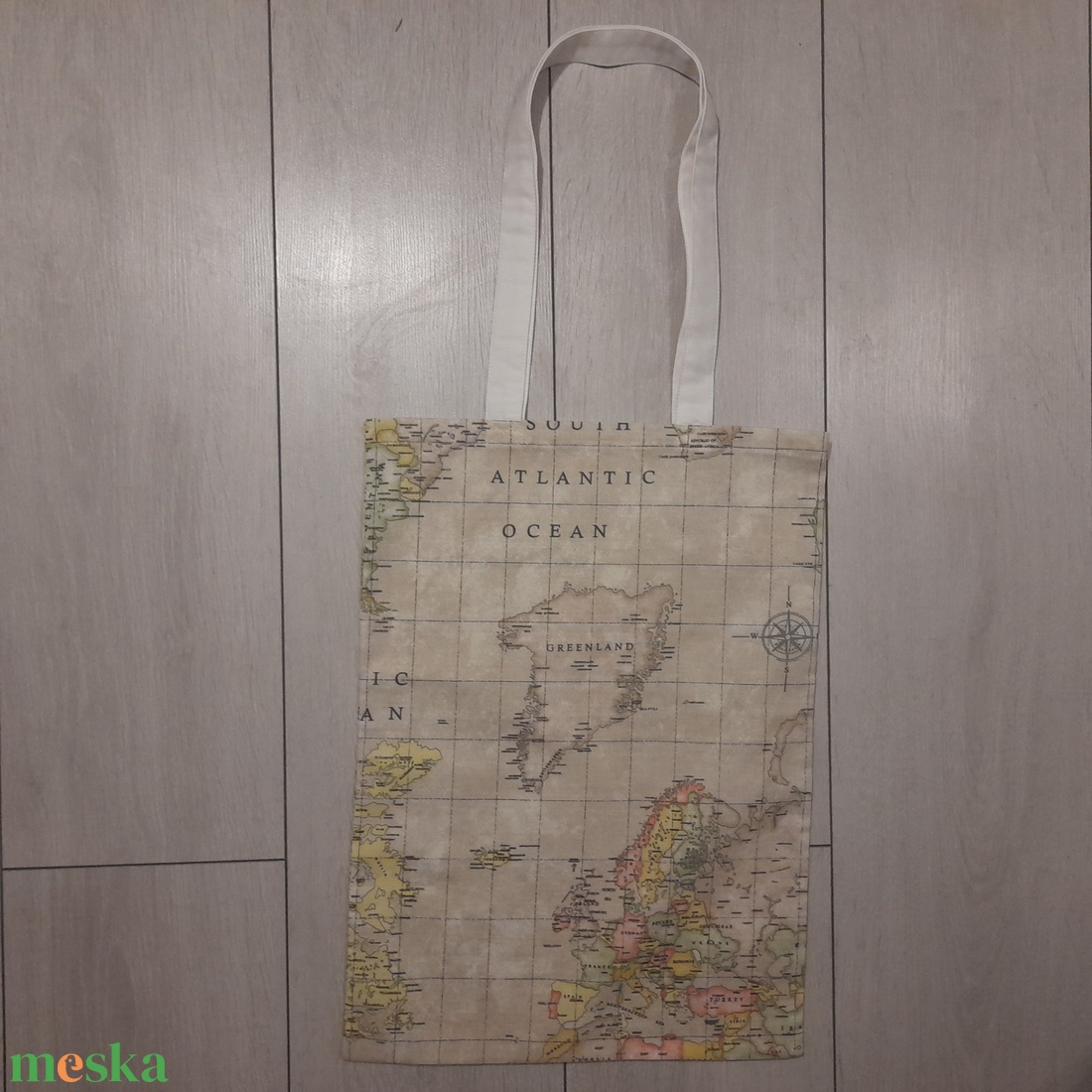 Térképmintás vászonszatyor - táska & tok - bevásárlás & shopper táska - shopper, textiltáska, szatyor - Meska.hu Térképmintás vászonszatyor - táska & tok - bevásárlás & shopper táska - shopper, textiltáska, szatyor - Meska.hu