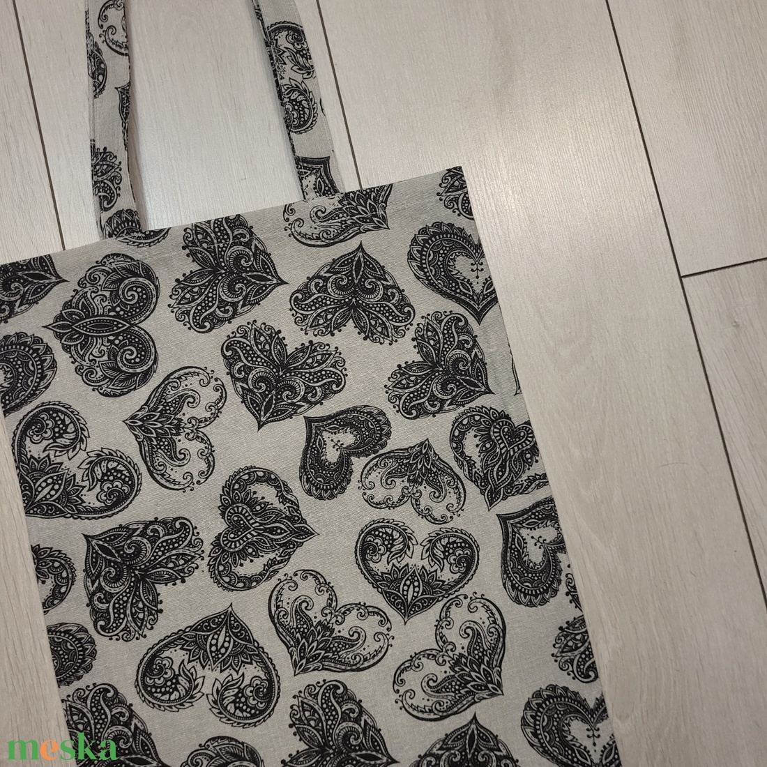 Szívecskes vászonszatyor - táska & tok - bevásárlás & shopper táska - shopper, textiltáska, szatyor - Meska.hu Szívecskes vászonszatyor - táska & tok - bevásárlás & shopper táska - shopper, textiltáska, szatyor - Meska.hu