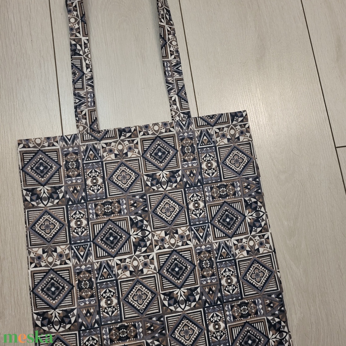 Geometriamintás vászonszatyor - táska & tok - bevásárlás & shopper táska - shopper, textiltáska, szatyor - Meska.hu Geometriamintás vászonszatyor - táska & tok - bevásárlás & shopper táska - shopper, textiltáska, szatyor - Meska.hu