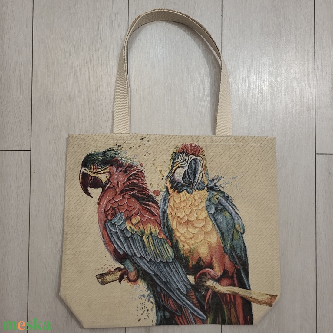 Papagájos táska - táska & tok - bevásárlás & shopper táska - shopper, textiltáska, szatyor - Meska.hu Papagájos táska - táska & tok - bevásárlás & shopper táska - shopper, textiltáska, szatyor - Meska.hu