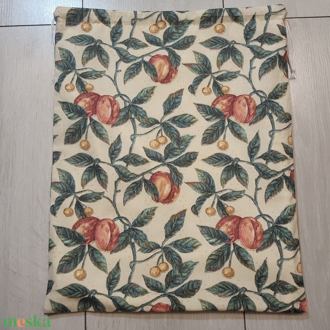 Gyümölcs és levélmintás kenyereszsák - táska & tok - bevásárlás & shopper táska - kenyeres zsák - Meska.hu Gyümölcs és levélmintás kenyereszsák - táska & tok - bevásárlás & shopper táska - kenyeres zsák - Meska.hu