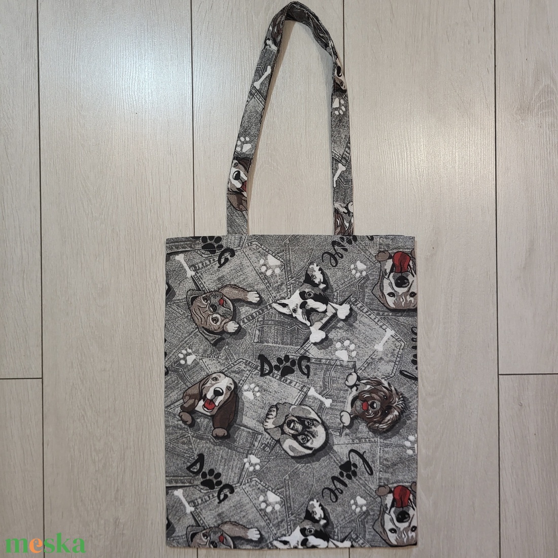 Kutyás vászonszatyor - táska & tok - bevásárlás & shopper táska - shopper, textiltáska, szatyor - Meska.hu Kutyás vászonszatyor - táska & tok - bevásárlás & shopper táska - shopper, textiltáska, szatyor - Meska.hu