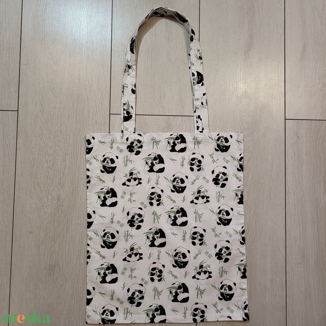 Pandás vászonszatyor - táska & tok - bevásárlás & shopper táska - shopper, textiltáska, szatyor - Meska.hu Pandás vászonszatyor - táska & tok - bevásárlás & shopper táska - shopper, textiltáska, szatyor - Meska.hu