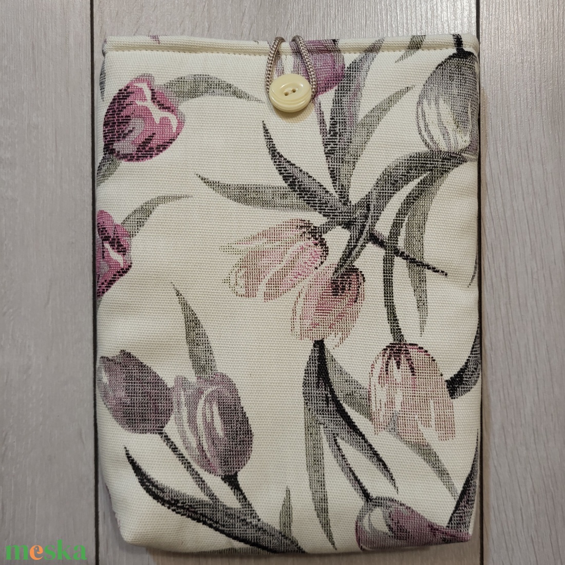 Könyvtok - tulipános - könyv & zene - könyvtok - Meska.hu