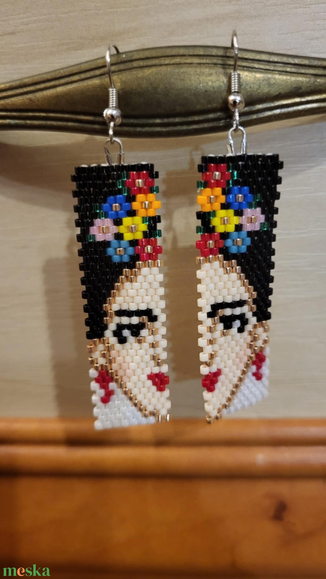 Frida Kahlo fülbevaló - ékszer - fülbevaló - lógó fülbevaló - Meska.hu Frida Kahlo fülbevaló - ékszer - fülbevaló - lógó fülbevaló - Meska.hu