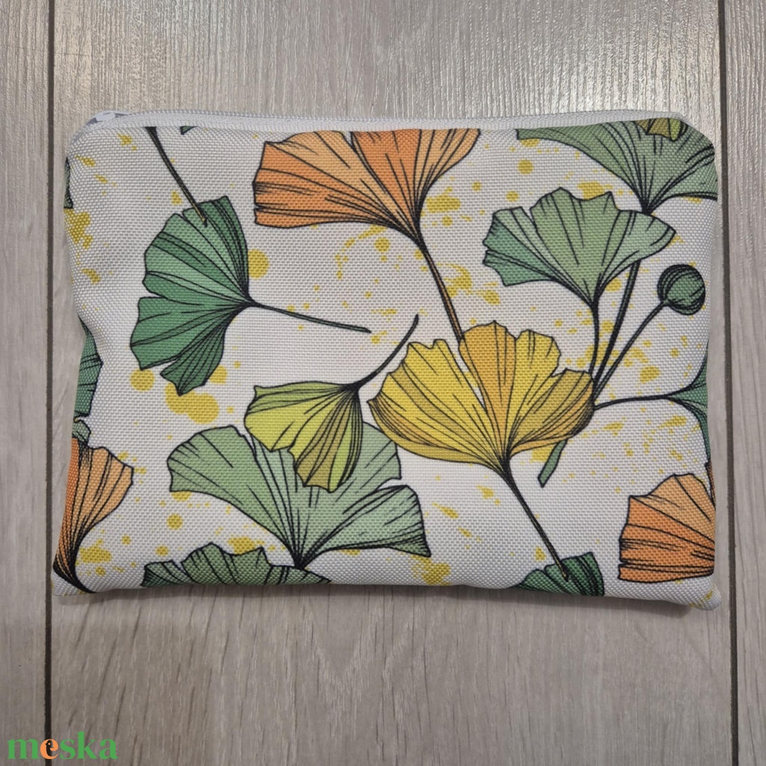 Gingko biloba mintás neszesszer - táska & tok - neszesszer - Meska.hu Gingko biloba mintás neszesszer - táska & tok - neszesszer - Meska.hu