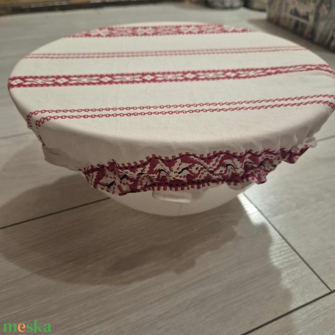 Kelesztőtálra fedő - otthon & életmód - konyhafelszerelés, tálalás - konyhai textil - edényfogó & edényfedő - Meska.hu