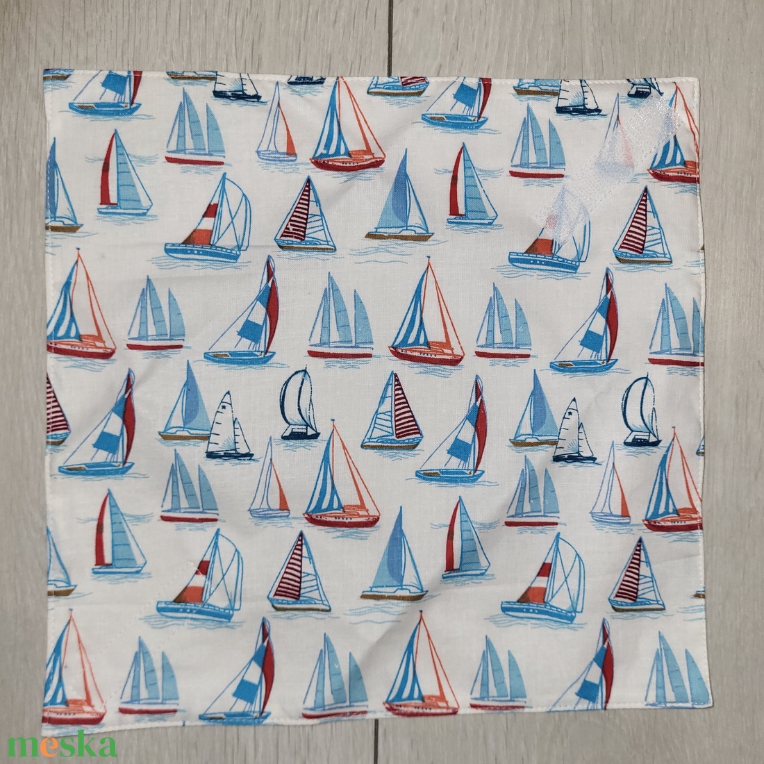 Szendvicscsomagoló vitorlás - táska & tok - uzsonna- & ebéd tartó - szendvics csomagoló - Meska.hu