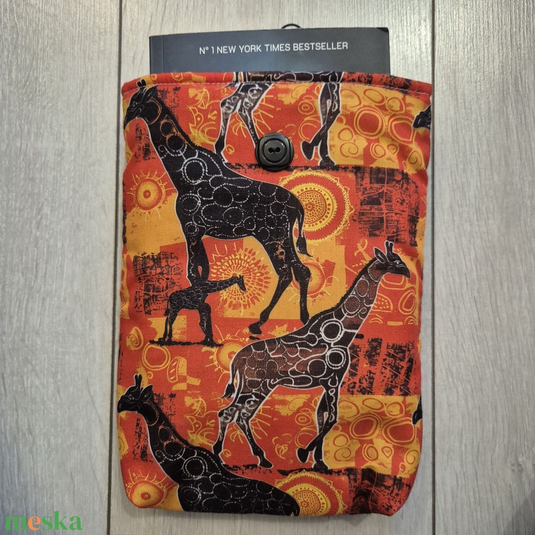 Könyvtok - zsiráfos - könyv & zene - könyvtok - Meska.hu