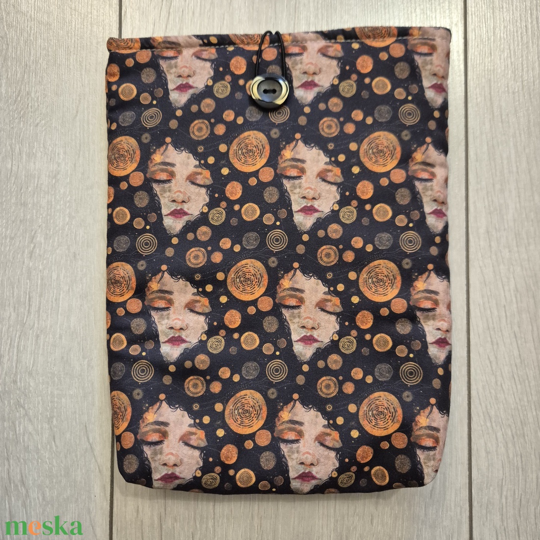 Könyvtok - Klimt stílusú  - könyv & zene - könyvtok - Meska.hu