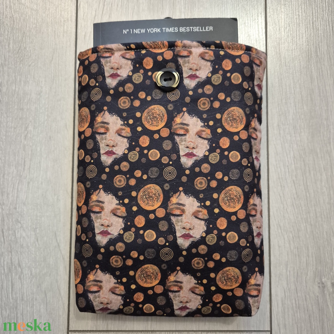 Könyvtok - Klimt stílusú  - könyv & zene - könyvtok - Meska.hu