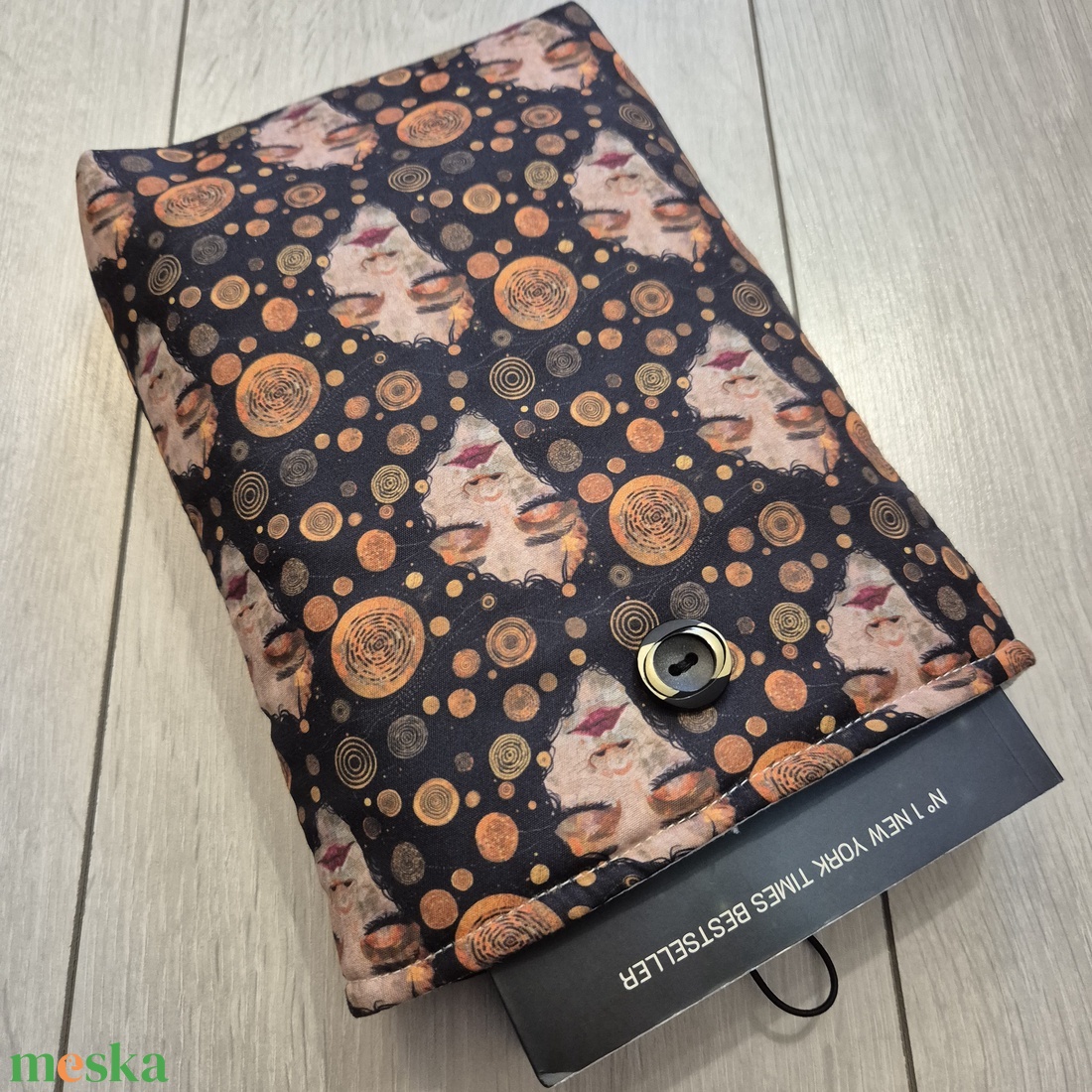 Könyvtok - Klimt stílusú  - könyv & zene - könyvtok - Meska.hu