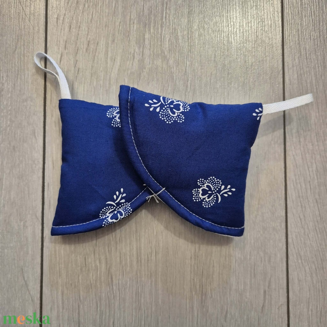 Edényfogó - kékfestő jellegű pamutvászonból  - otthon & életmód - konyhafelszerelés, tálalás - konyhai textil - edényfogó & edényfedő - Meska.hu