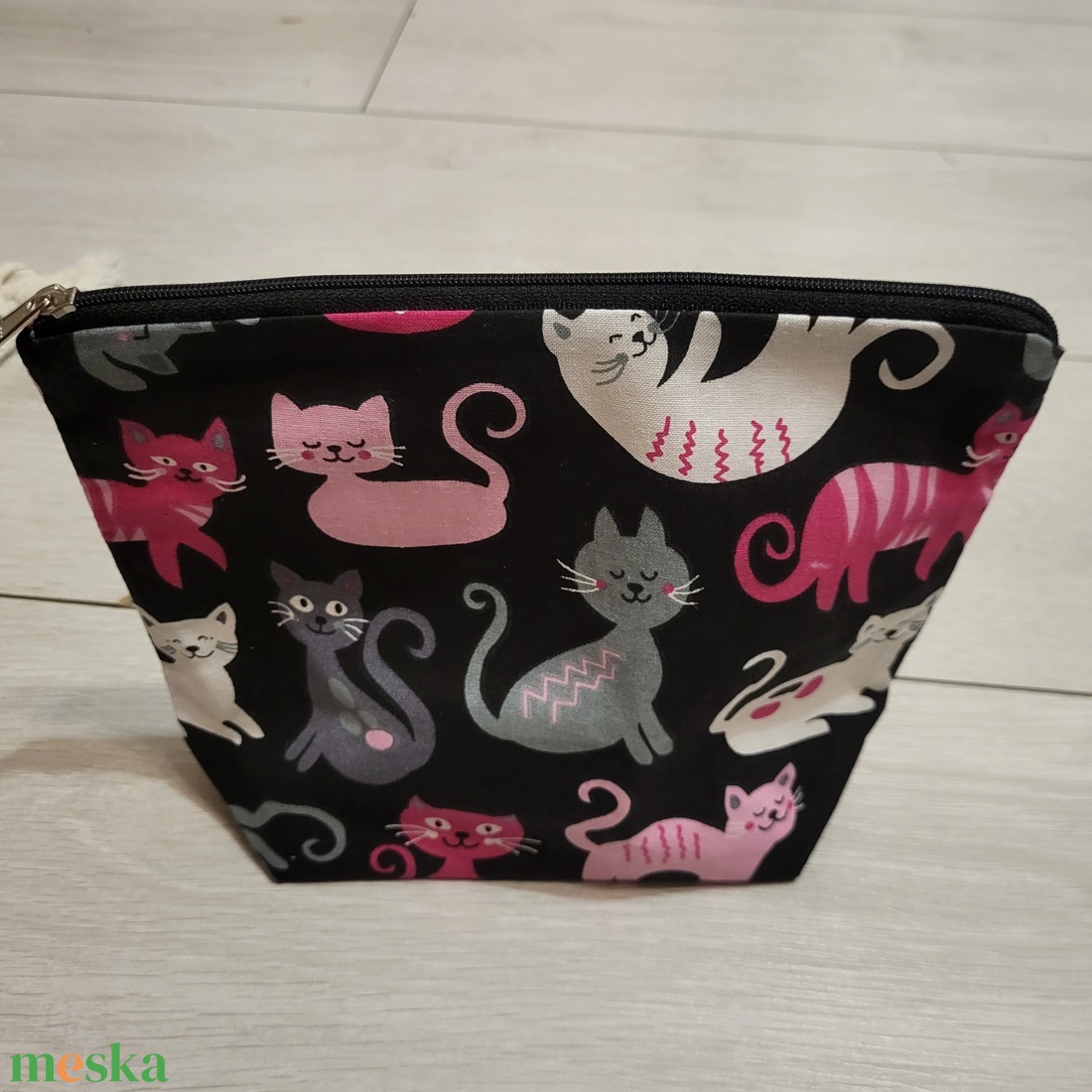 Uzsonnatasak - cicás - táska & tok - uzsonna- & ebéd tartó - ebéd tasak, doboz - Meska.hu