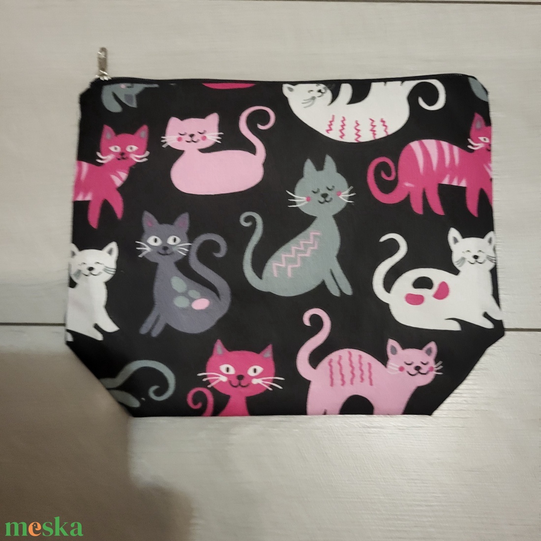 Uzsonnatasak - cicás - táska & tok - uzsonna- & ebéd tartó - ebéd tasak, doboz - Meska.hu